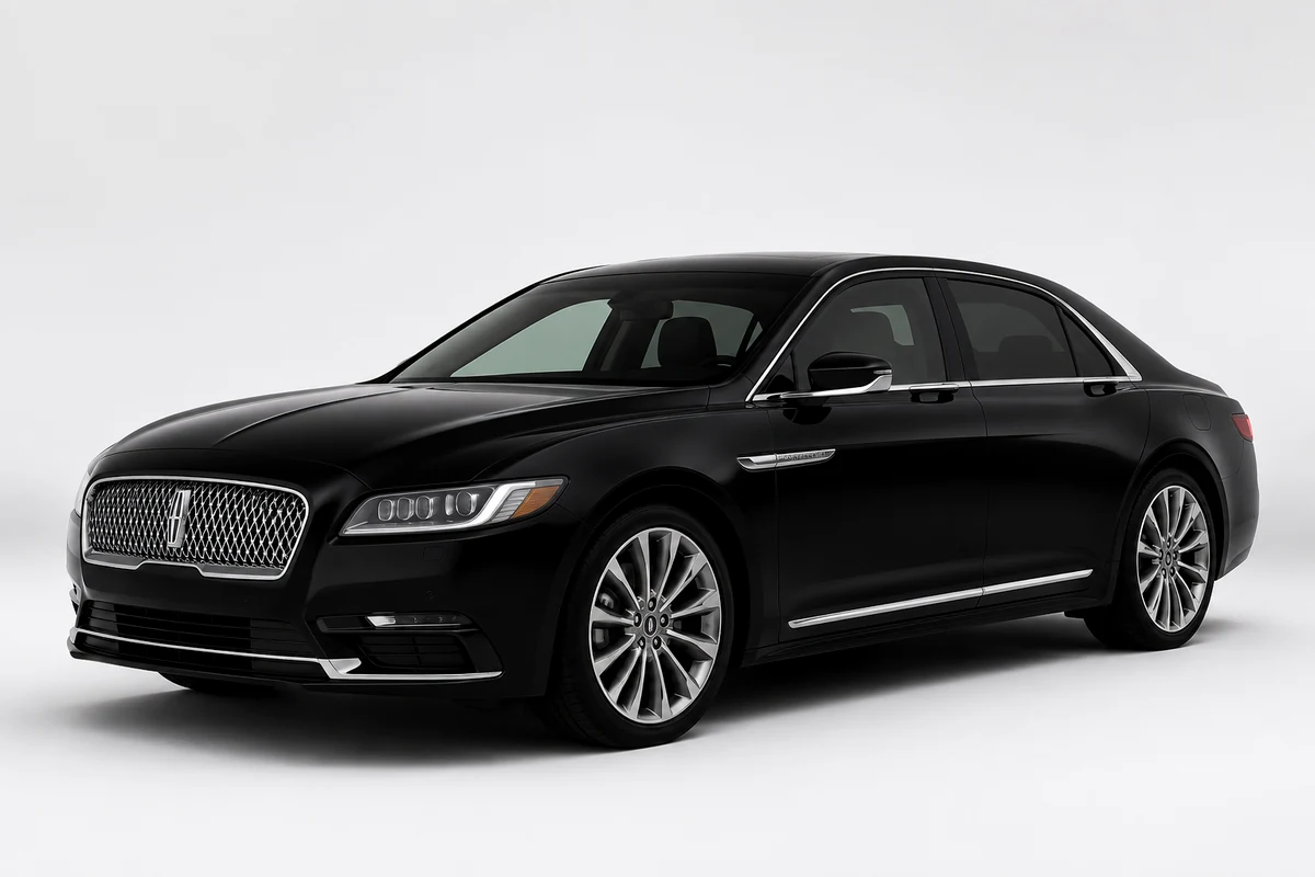 White Rock wedding executive sedan